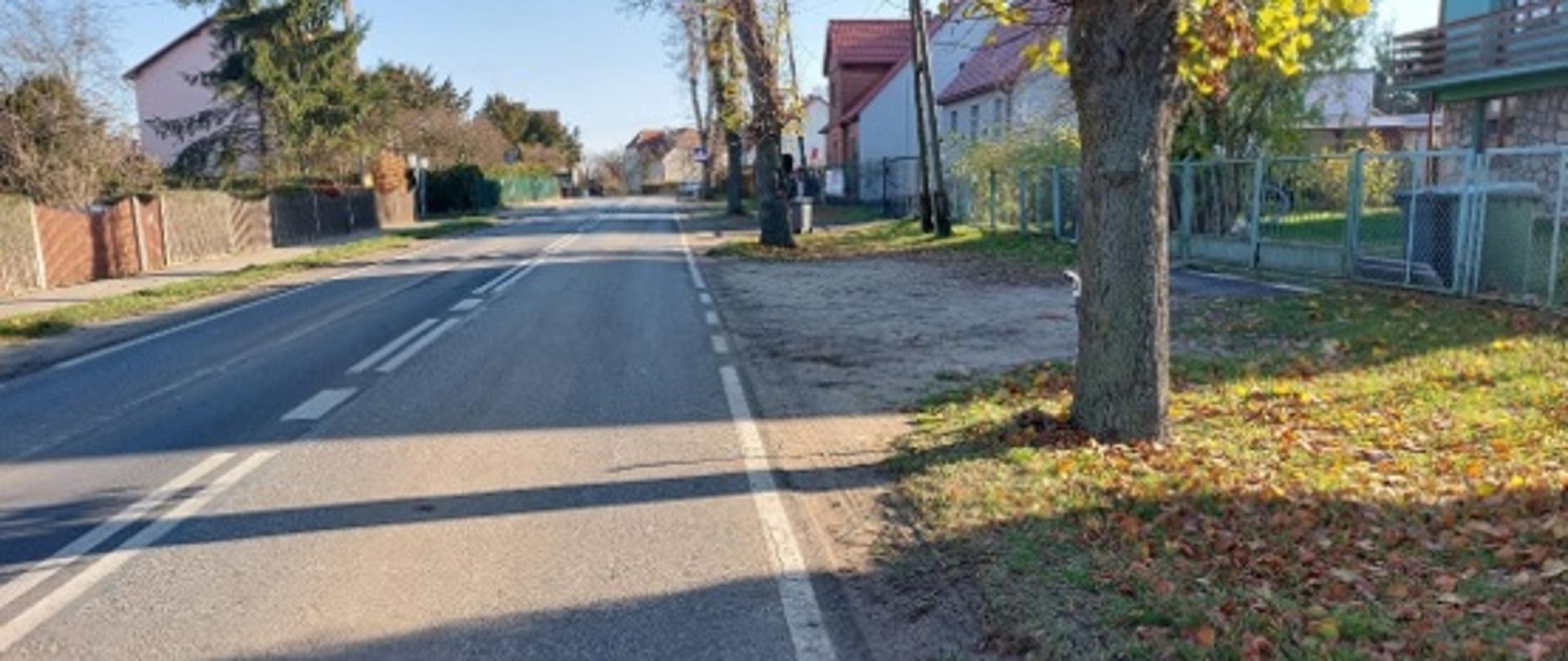 na zdjęciu DK36 Wińsko w kierunku Rawicza