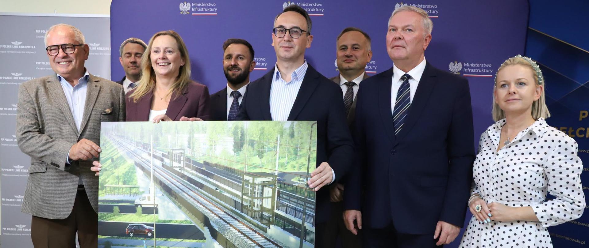 Kolej wróci kolej do Bełchatowa. Rusza przetarg na modernizację linii na odcinku Piotrków Trybunalski - Bełchatów z wydłużeniem do Bogumiłowa