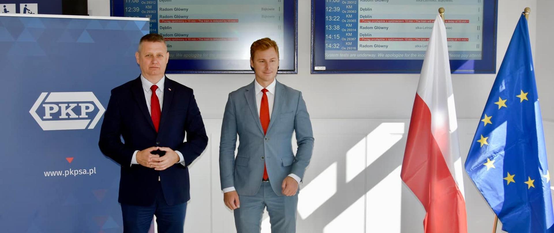 Przebudowa dworca kolejowego Zajezierze koło Dęblina