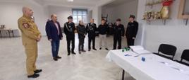 Uroczyste podpisanie porozumienia dotyczącego włączenia jednostki OSP Żabiny do krajowego systemu ratowniczo-gaśniczego
