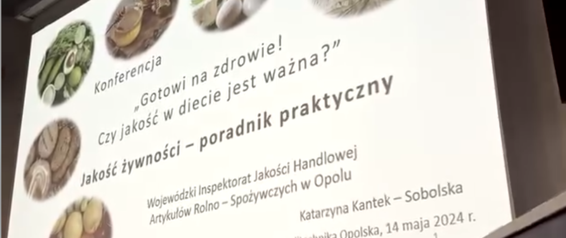 Kadr z filmu zamieszczonego na Facebooku WIJHARS w Opolu