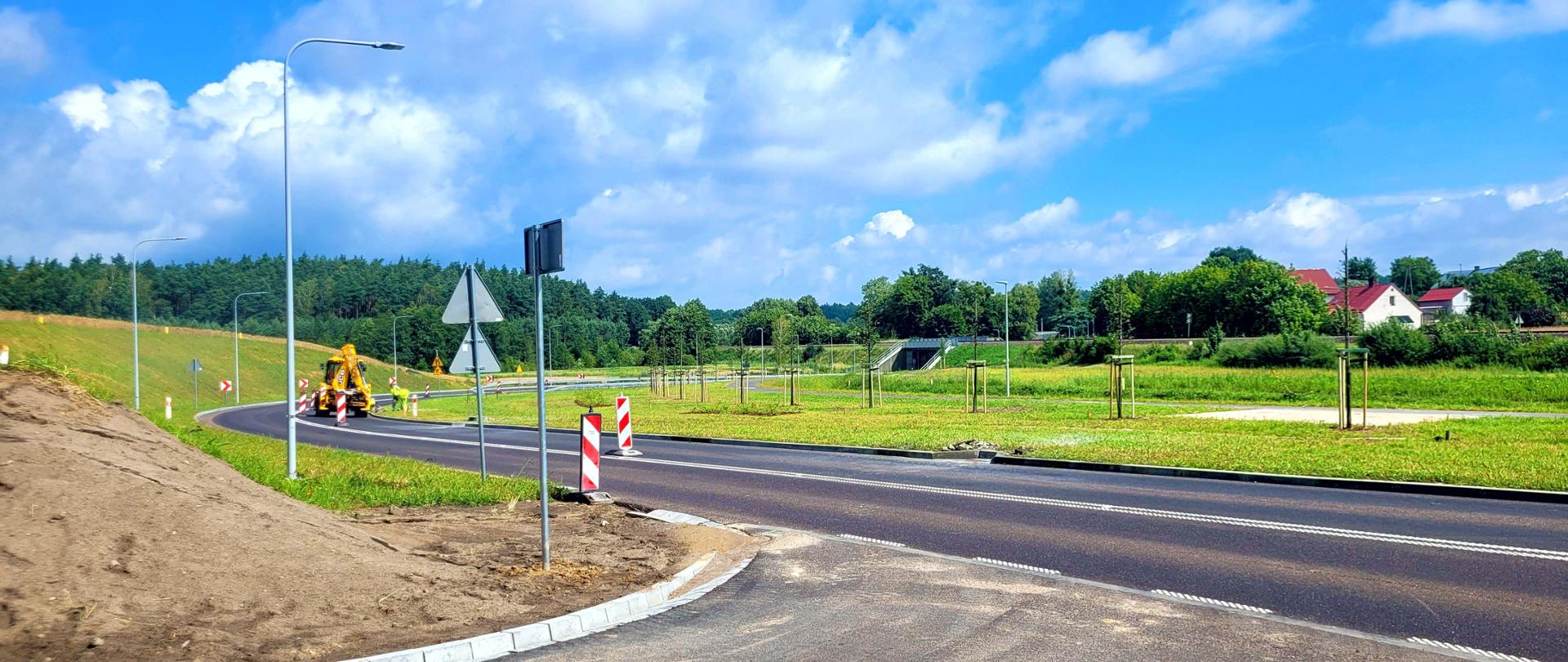 Wiadukt nad DK55 w Brachlewie