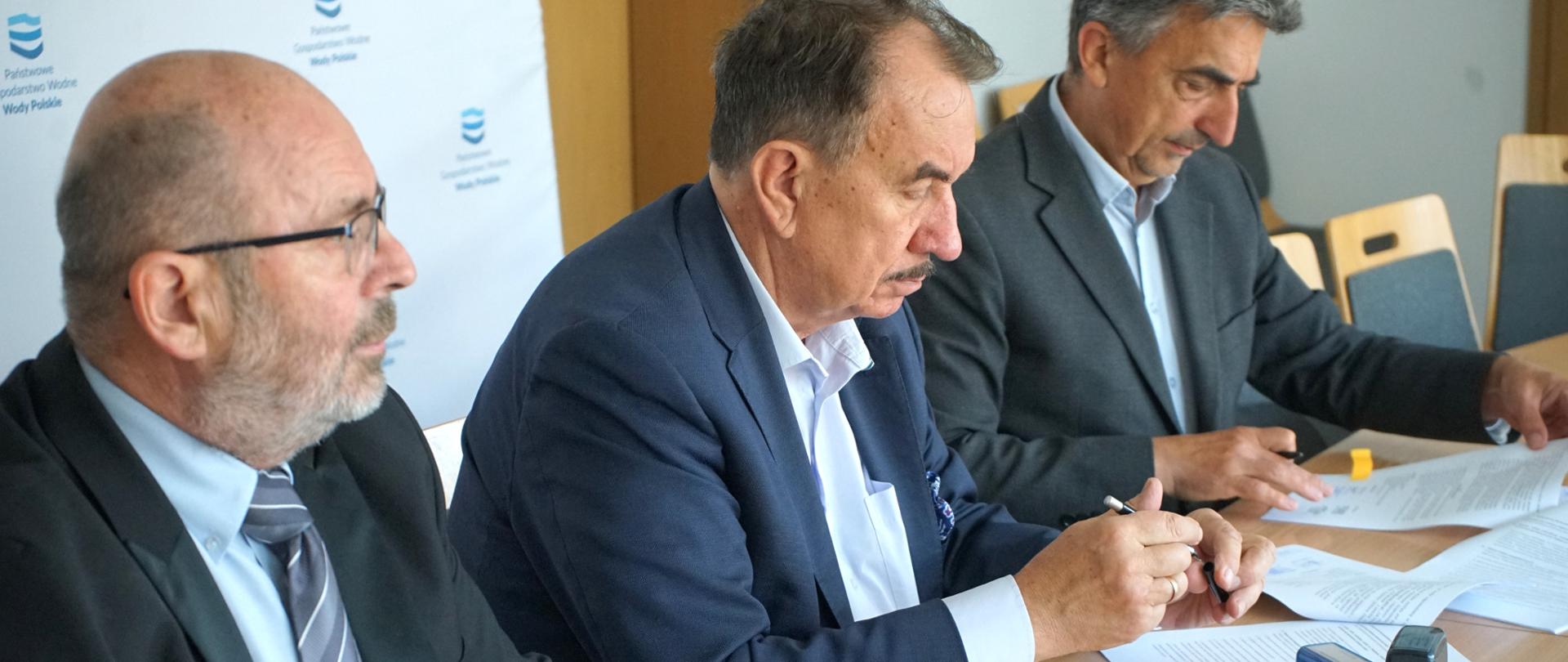 Prace na zbiorniku wodnym Czaniec - podpisanie umowy