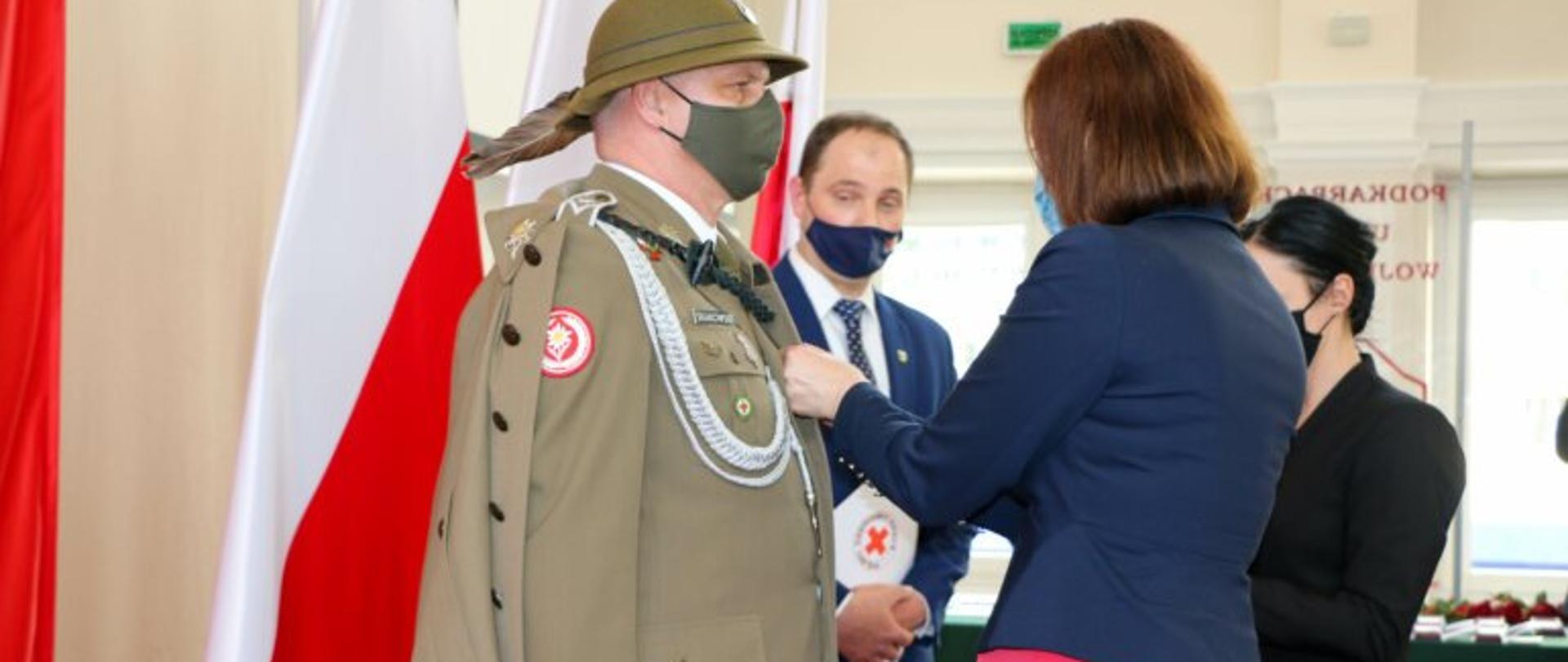 Wręczenie odznaczeń krwiodawcom