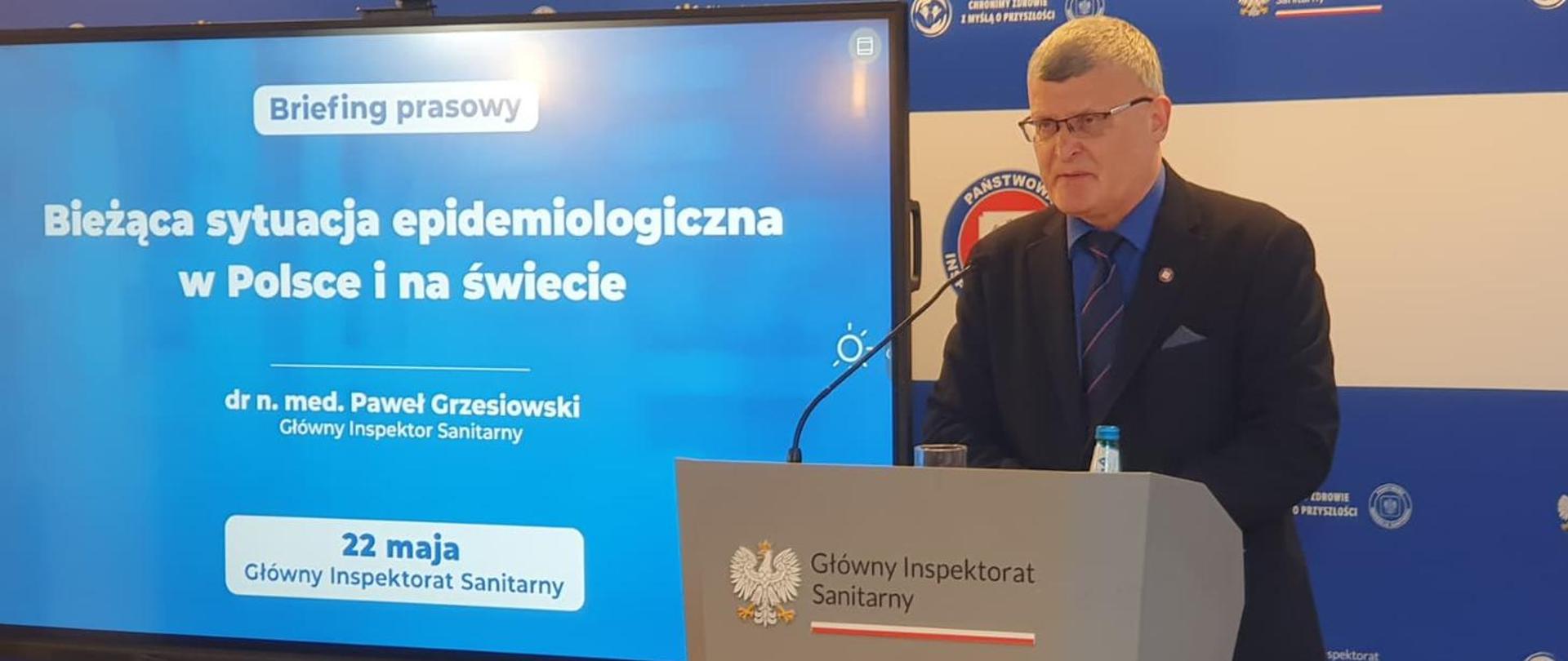 Bieżąca sytuacja epidemiologiczna