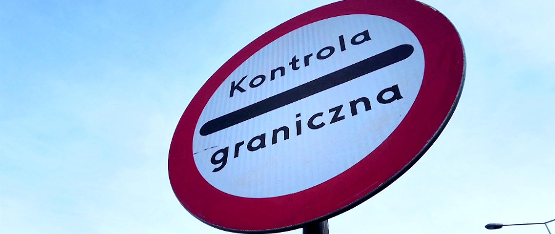 Znak kontroli granicznej