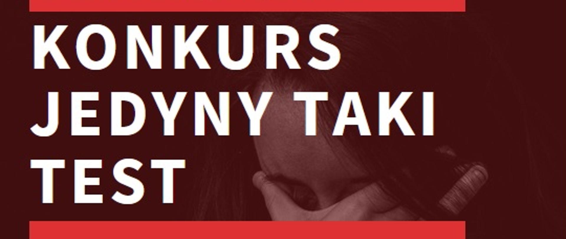 Na zdjęciu widnieje kobieta zakrywająca twarz 