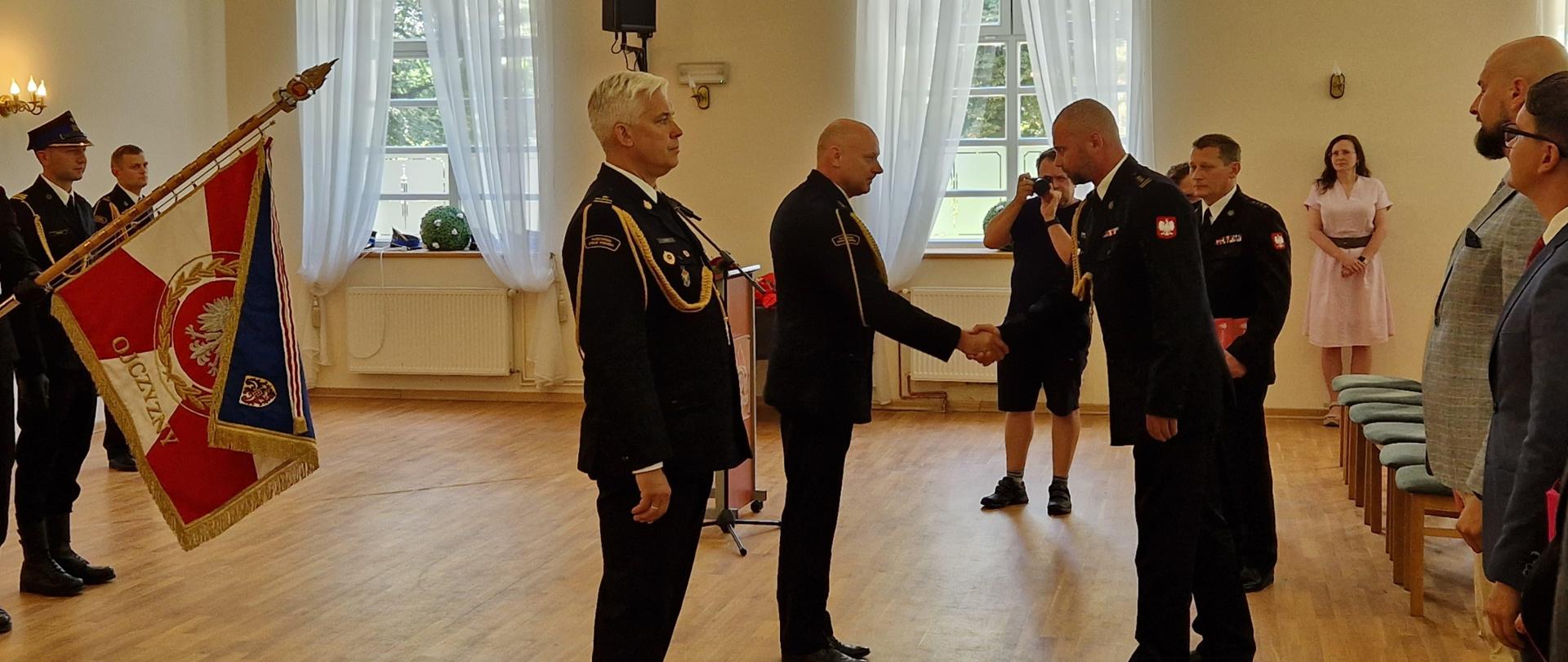 Zmiana Komendanta Powiatowego PSP w Jaworze