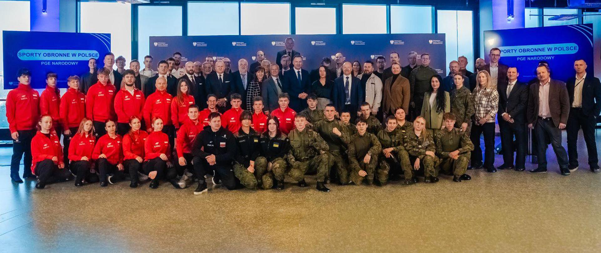 Konferencja sportów obronnych na PGE Narodowy