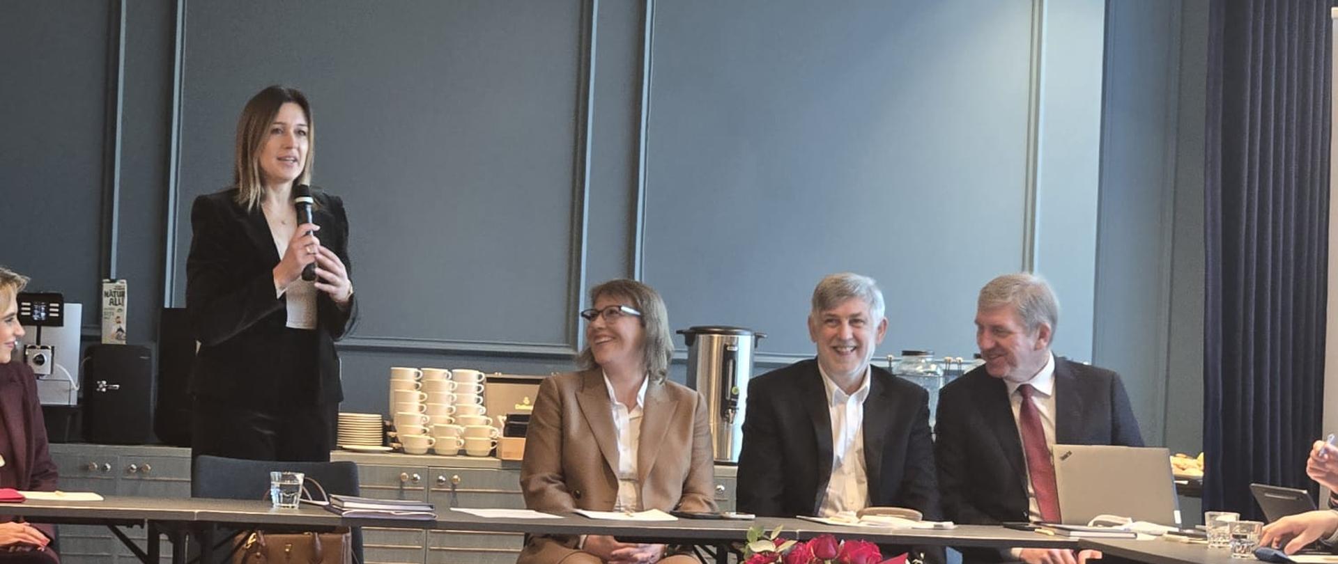 Otwarcie narady przez Magdalenę Makowską – Głównego Inspektora Ochrony Roślin i Nasiennictwa