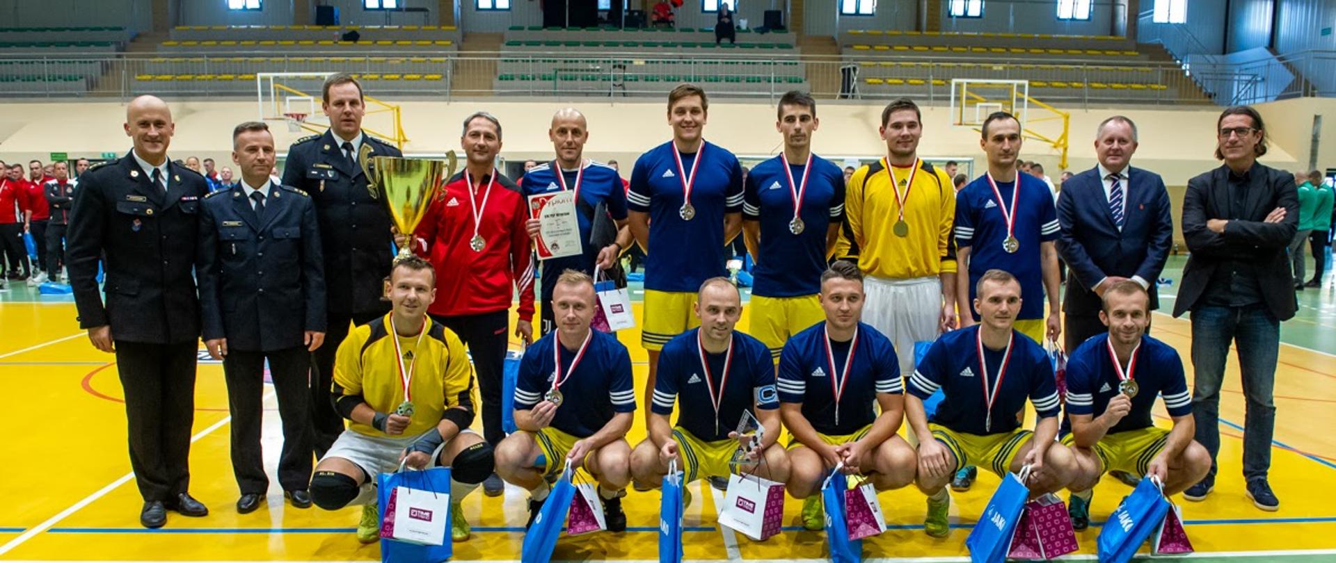 Drużyna która zajęła 1 miejsce KW PSP Wrocław