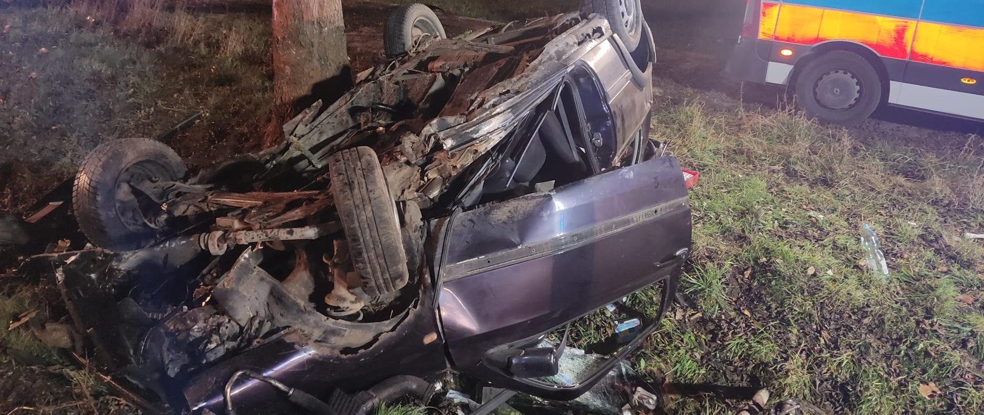 Wypadek w m. Humięcino-Koski