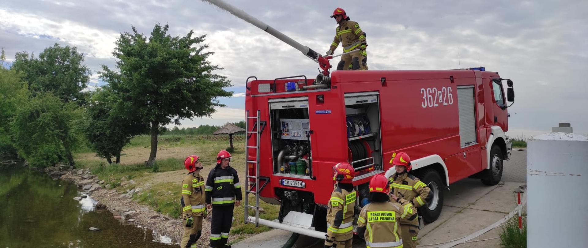 Ćwiczenia - Autopompy będące na wyposażeniu pojazdów JRG 2