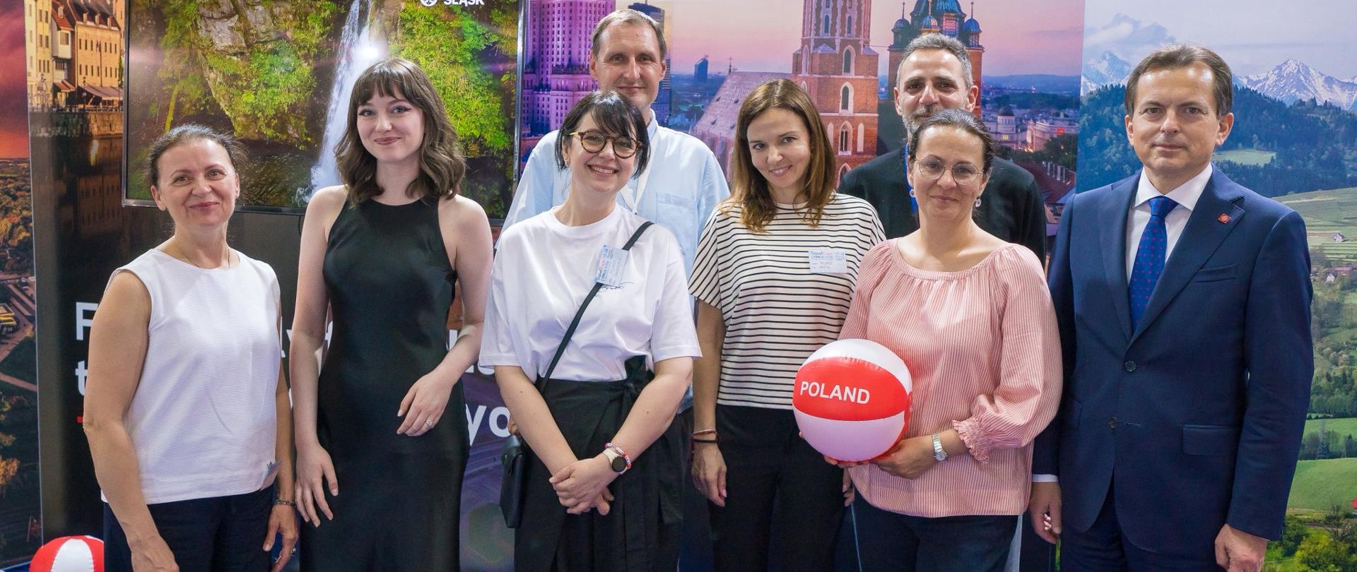 Polskie stoisko podczas travel expo 2026 