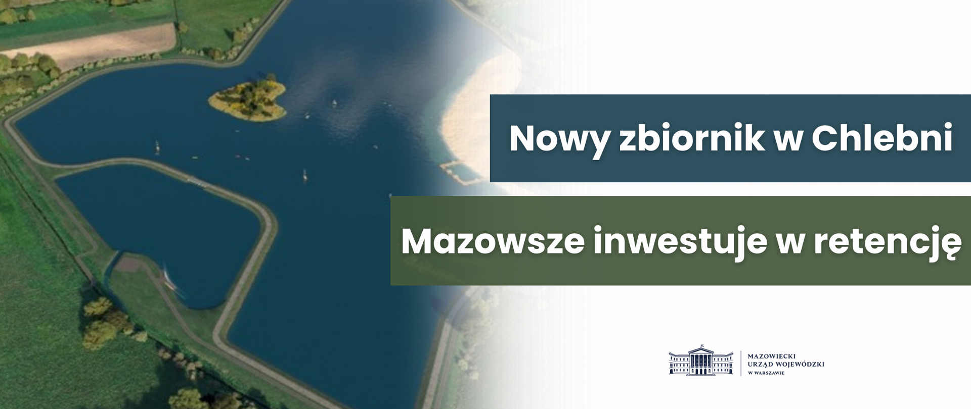 W Chlebni powstanie zbiornik większy niż 15 Stawów Walczewskiego. To ważna inwestycja dla Mazowsza