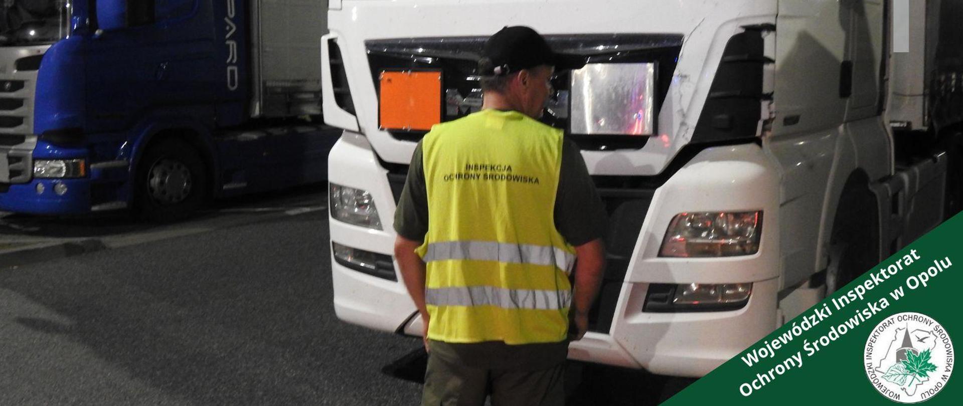 WIOŚ Opole podczas nocnej akcji nielegalne odpady 