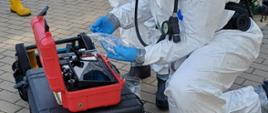 Ćwiczenia Specjalistycznej Grupy Ratownictwa Chemiczno-Ekologicznego „Białystok”