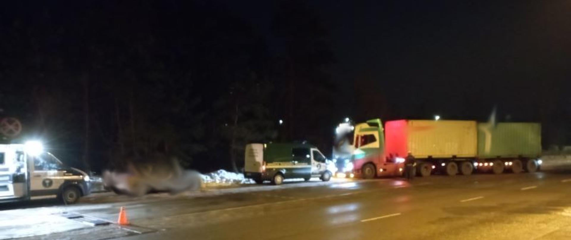 Kontrolowana ciężarówka i pojazdy ITD