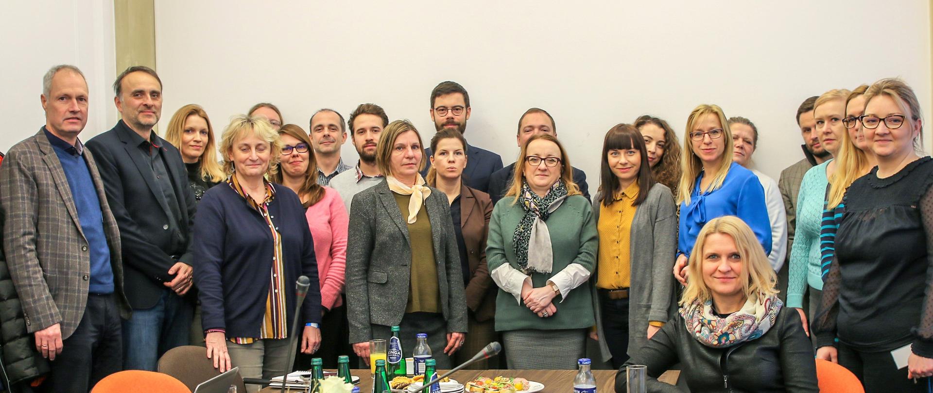 Family foto uczestników warsztatów