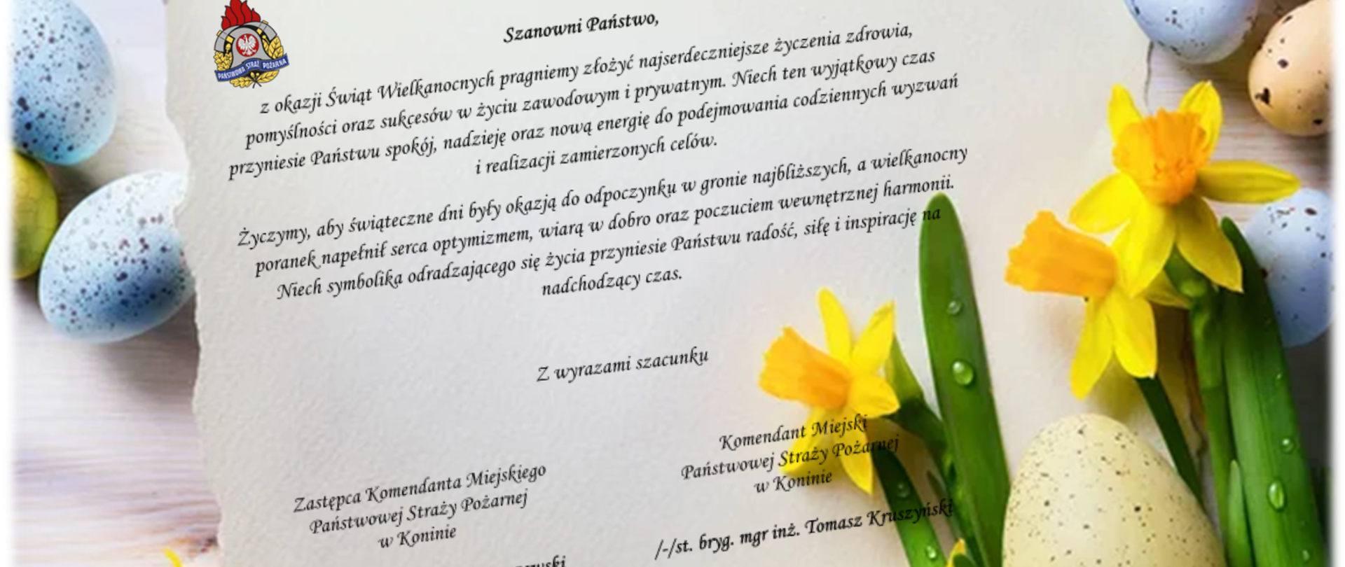 Życzenia wielkanocne