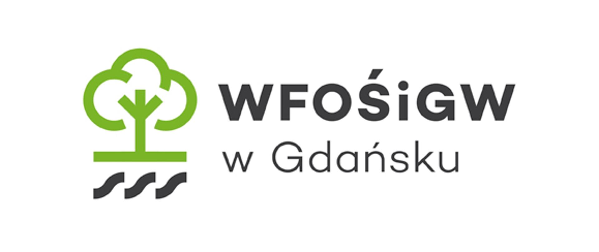 Logo z napisem WFOSiGW w Gdańsku