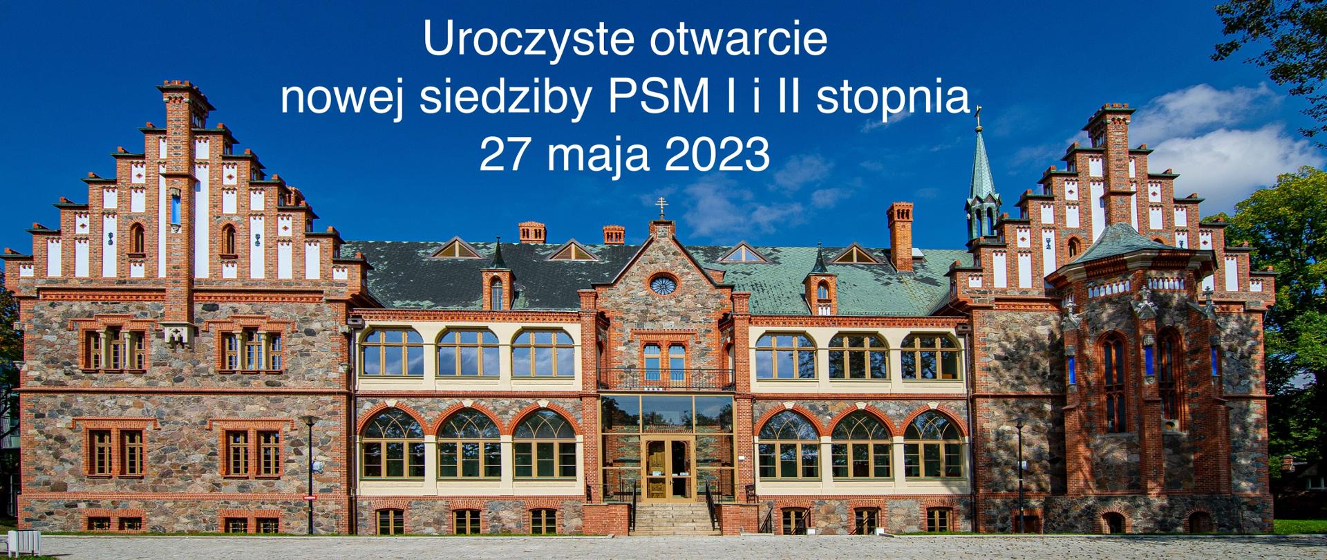 Budynek dawnego szpitala św. Doroty w Żaganiu, obecnie siedziba Państwowej Szkoły Muzycznej I i II stopnia w Żaganiu- widok od strony południowej.