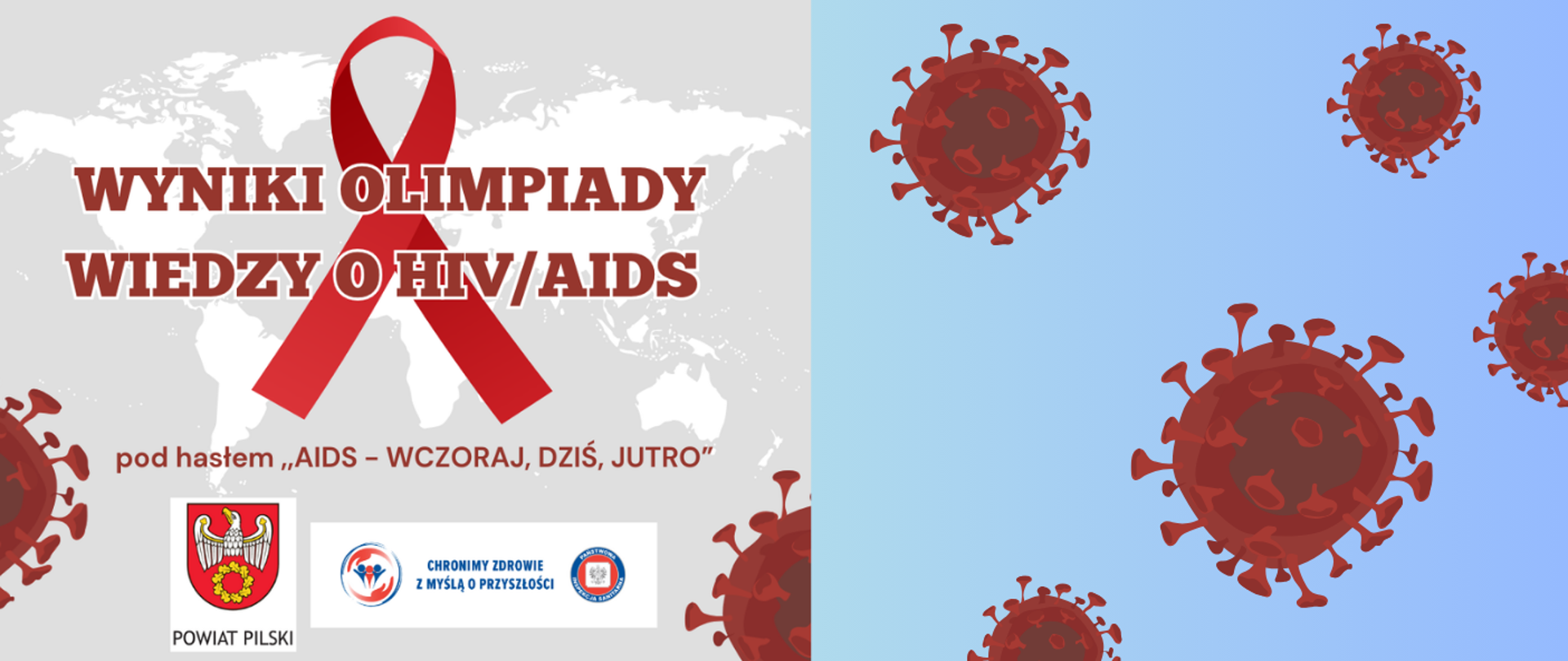 Wyniki Olimpiady Wiedzy o HIV/AIDS pod hasłem: „AIDS - wczoraj, dziś, jutro”