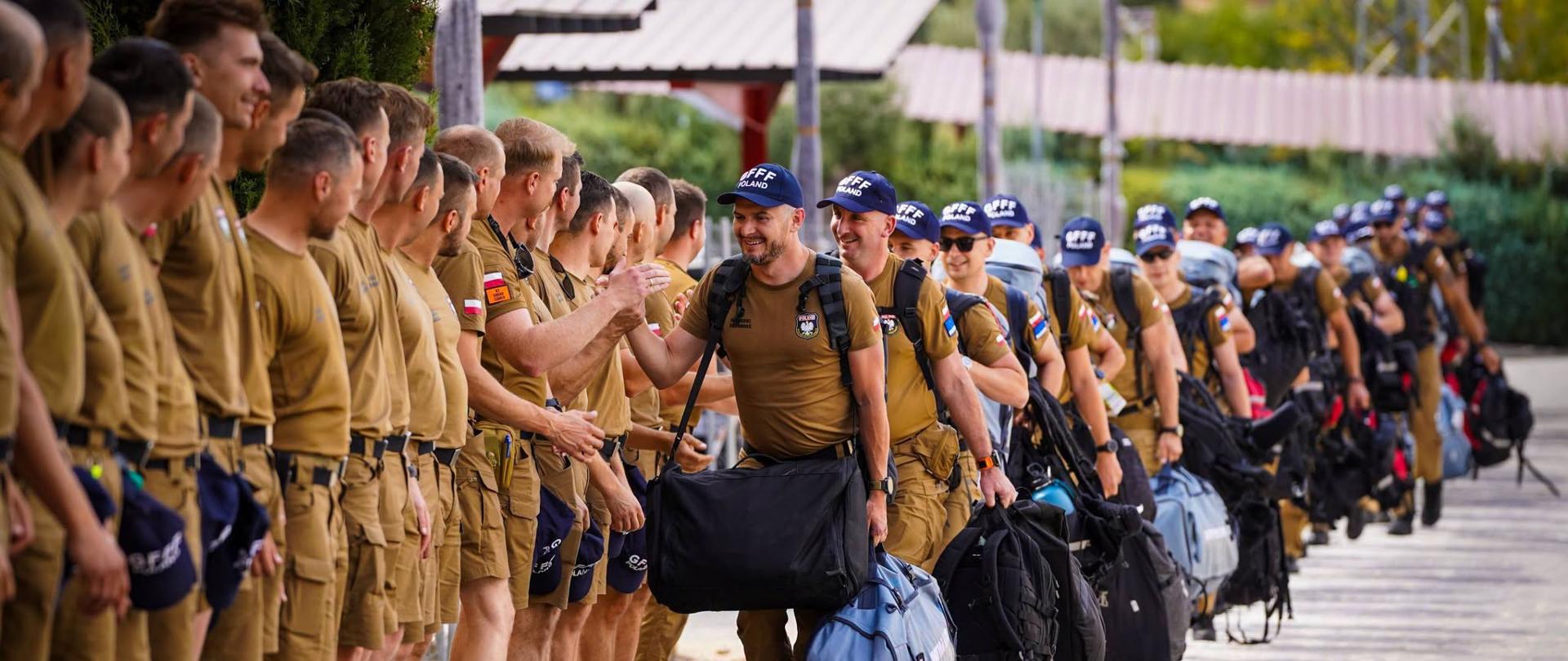 Trzecia grupa strażaków GFFF Poland dotarła do regionu Castilla-La Mancha
