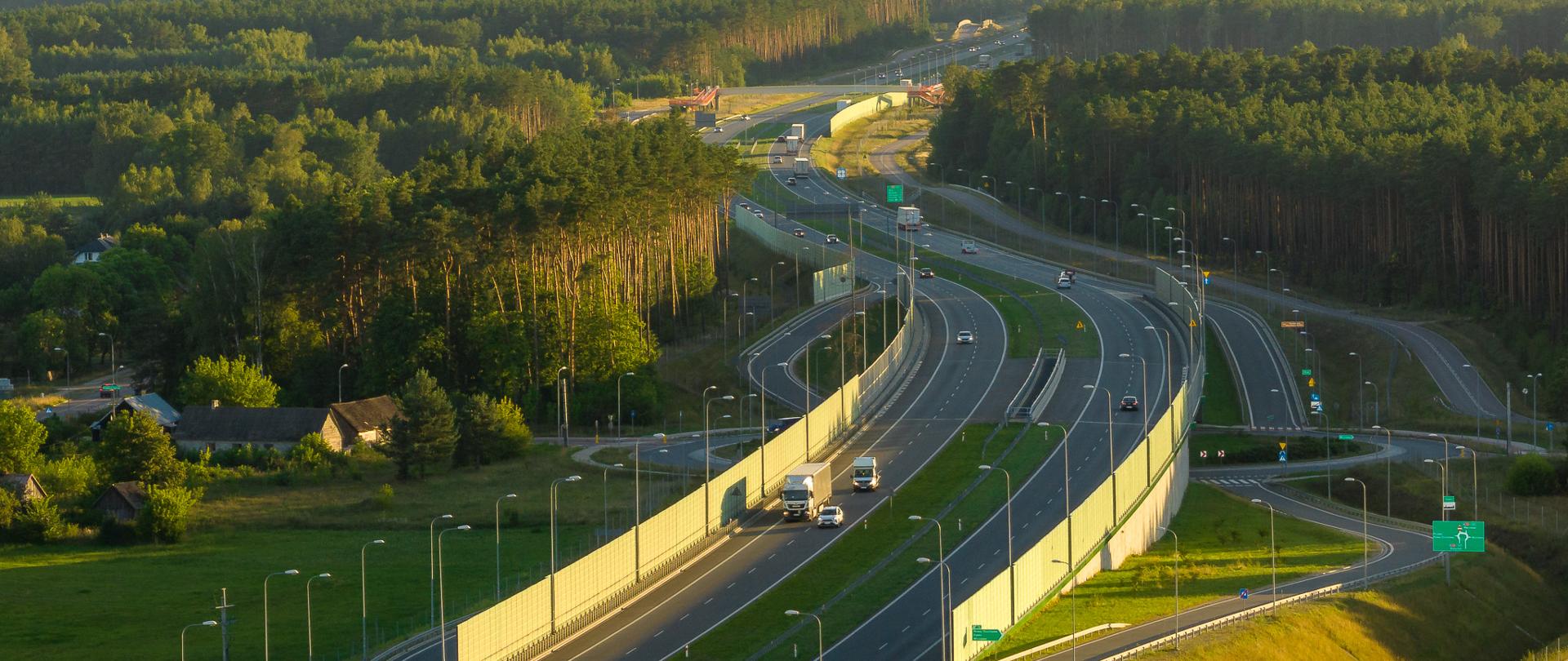 S8 Wyszków - Ostrów Mazowiecka, węzeł Dybki