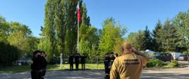 Dzień flagi państwowej w KM PSP w Kaliszu [02.05.2025]