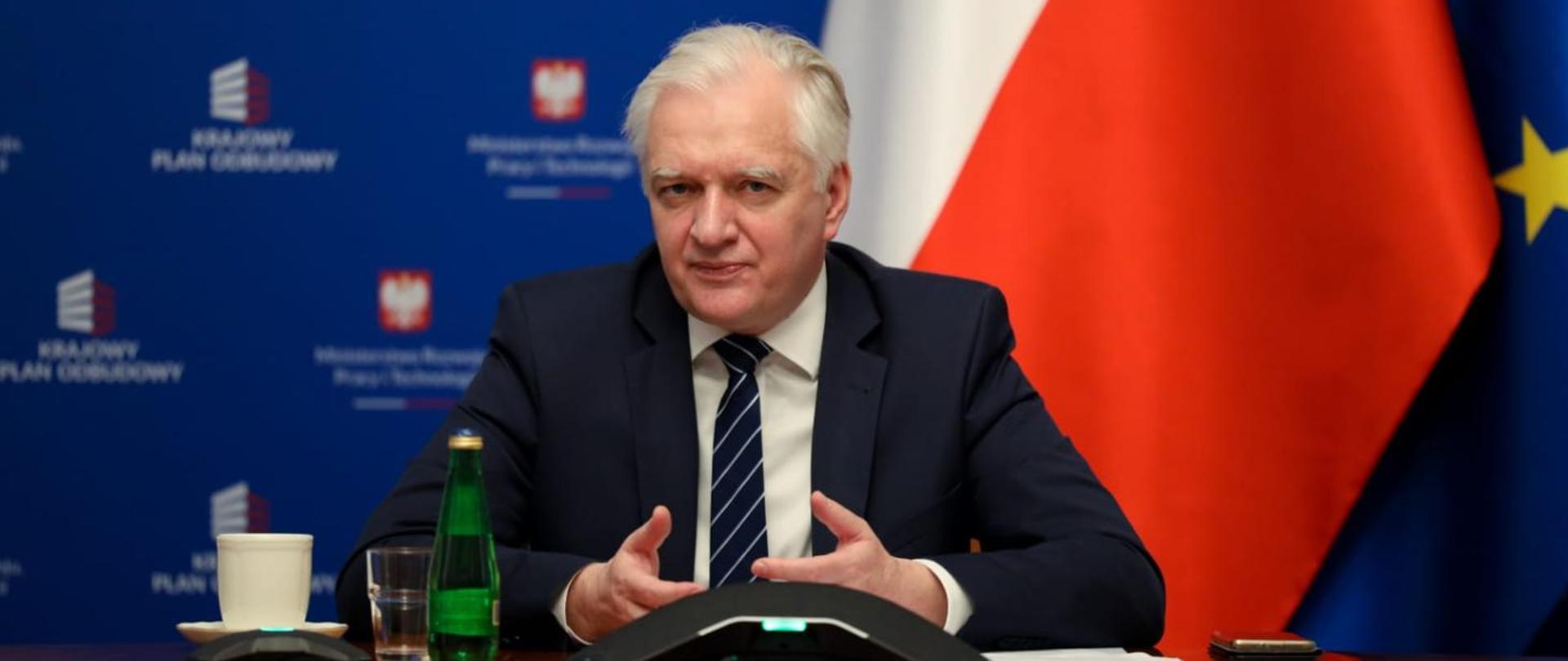 Deputy Prime Minister Jarosław Gowin during Agenda 2030