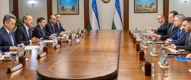 Premier Krzysztof Gawkowski z Premierem Uzbekistanu - foto służba prasowa rządu UZ