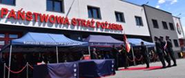 Zdjęcie przedstawia uroczystość Wojewódzkich obchodów Dnia Strażaka