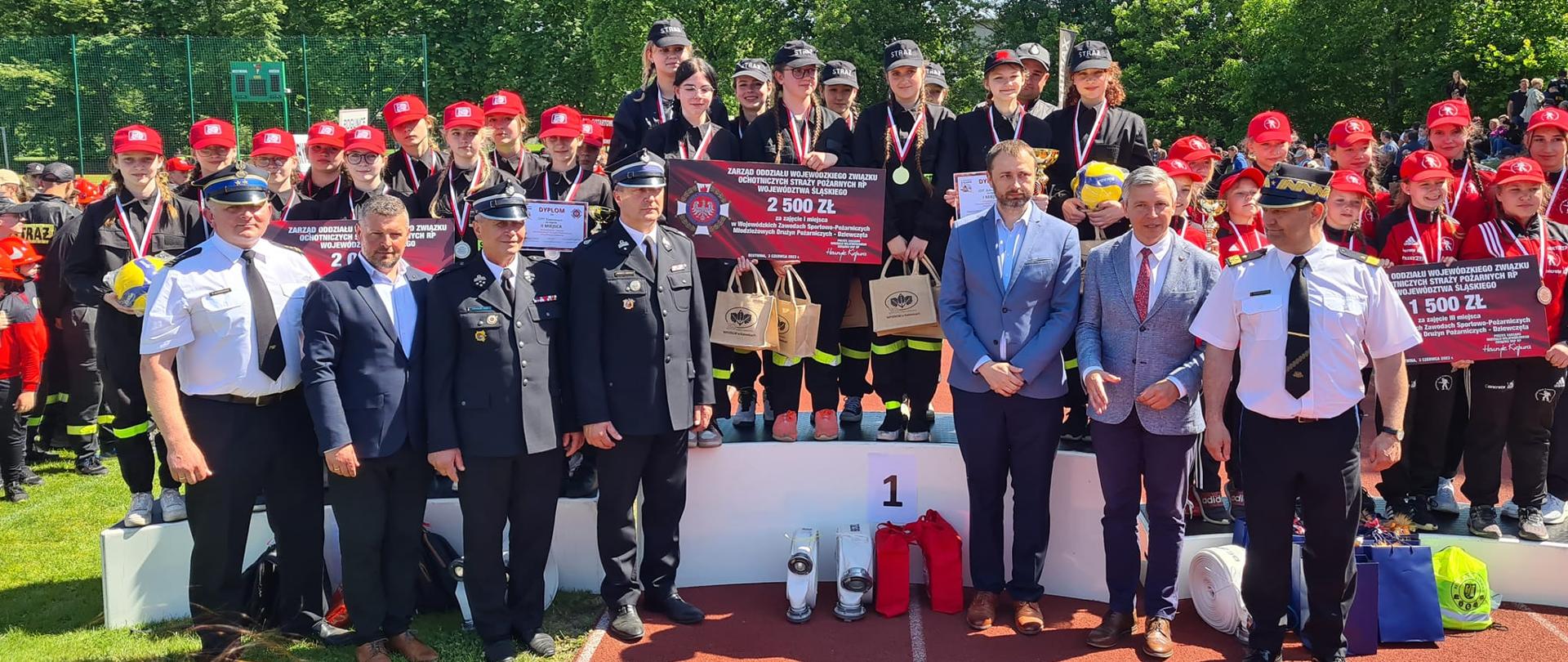 Wojewódzkie Zawody Sportowo - Pożarnicze Drużyn OSP oraz Wojewódzkie Zawody Młodzieżowych Drużyn Pożarniczych w Bestwinie