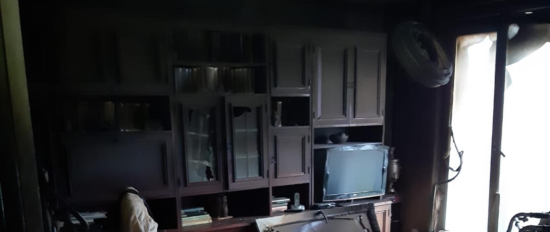 Pożar mieszkania - ul. Unruga (2)