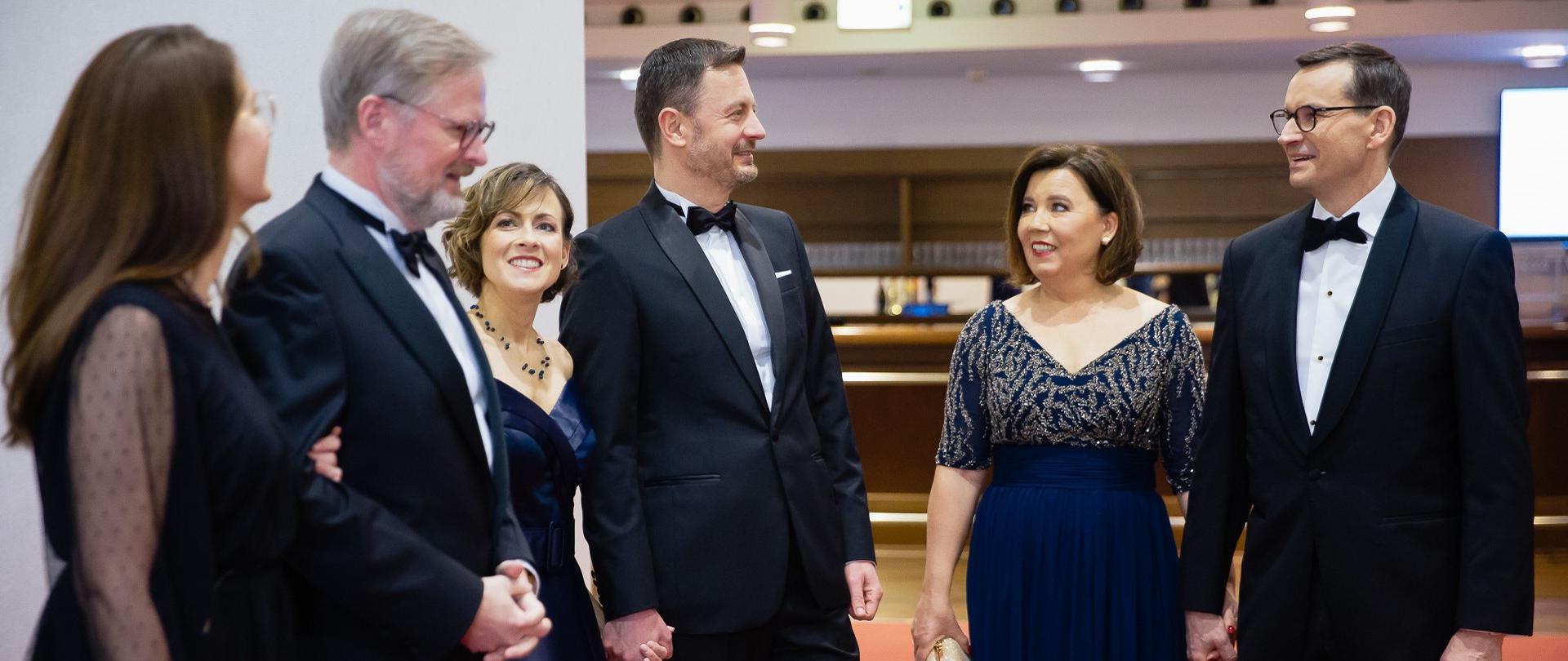 Premier Mateusz Morawiecki uczestniczy w uroczystościach z okazji 30. rocznicy powstania Republiki Słowackiej.