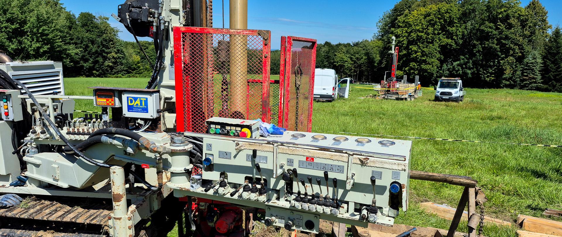 Badania geologiczne na terenie pierwszego odcinka Beskidzkiej Drogi Integracyjnej S52 Bielsko-Biała - Bulowice