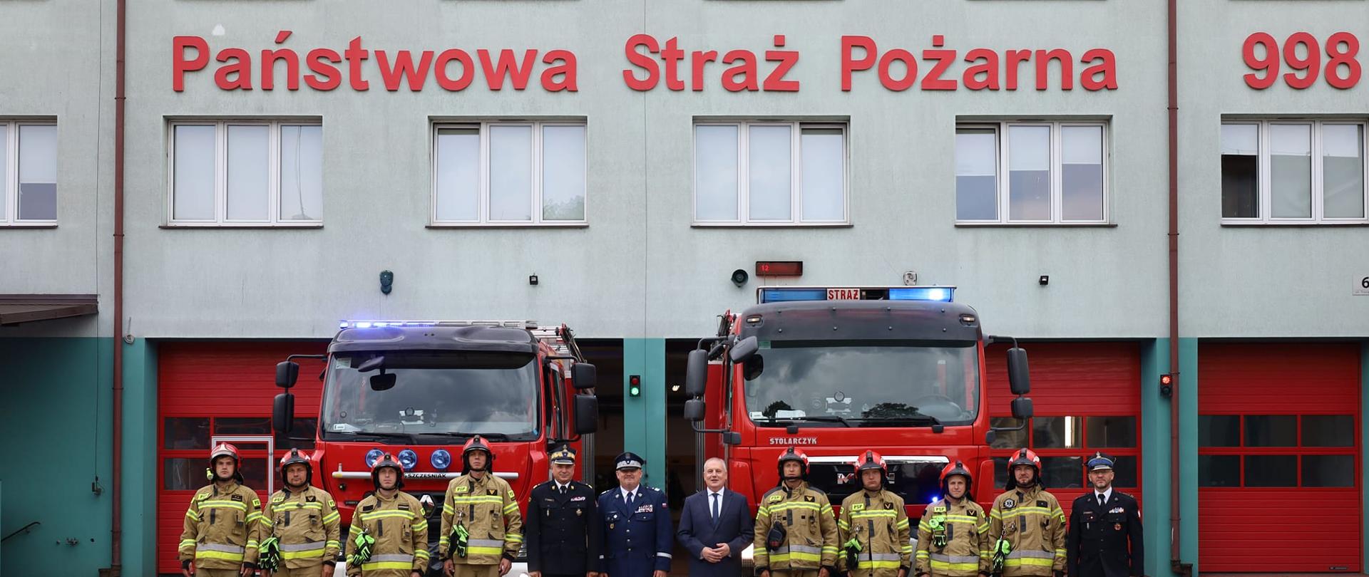 WOJEWODA POMORSKI Z WIZYTĄ W KP PSP KOŚCIERZYNA
