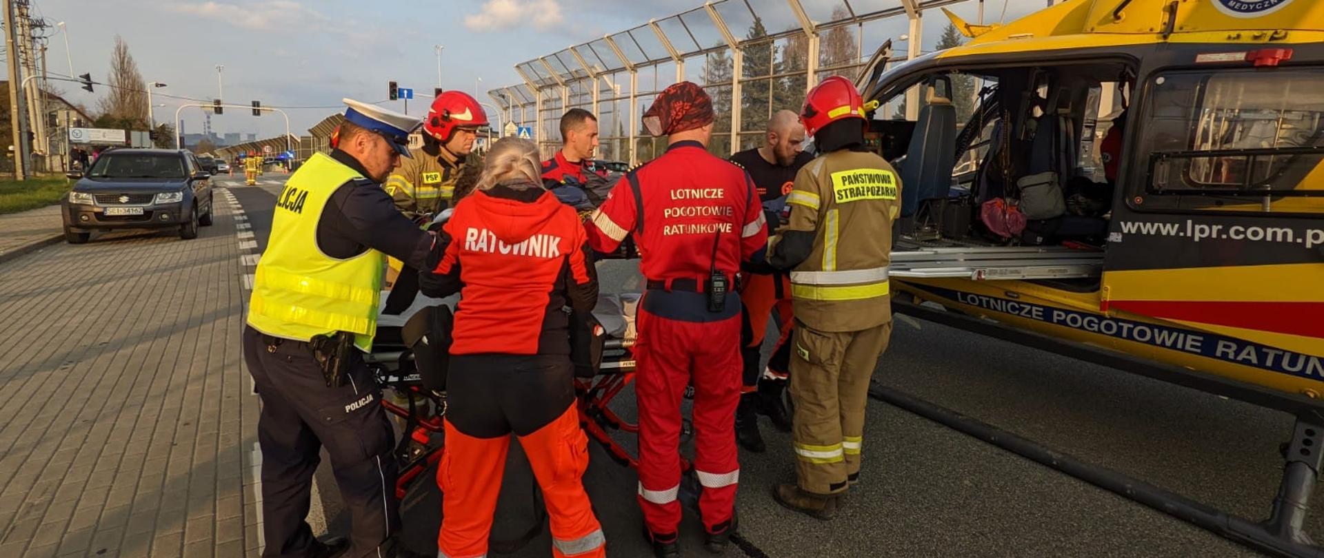 Wypadek samochodowy na DK 81 w Gardawicach