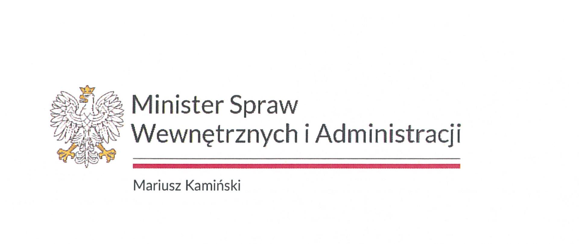 List Ministra Spraw Wewnętrznych i Administracji z okazji Dnia Strażaka