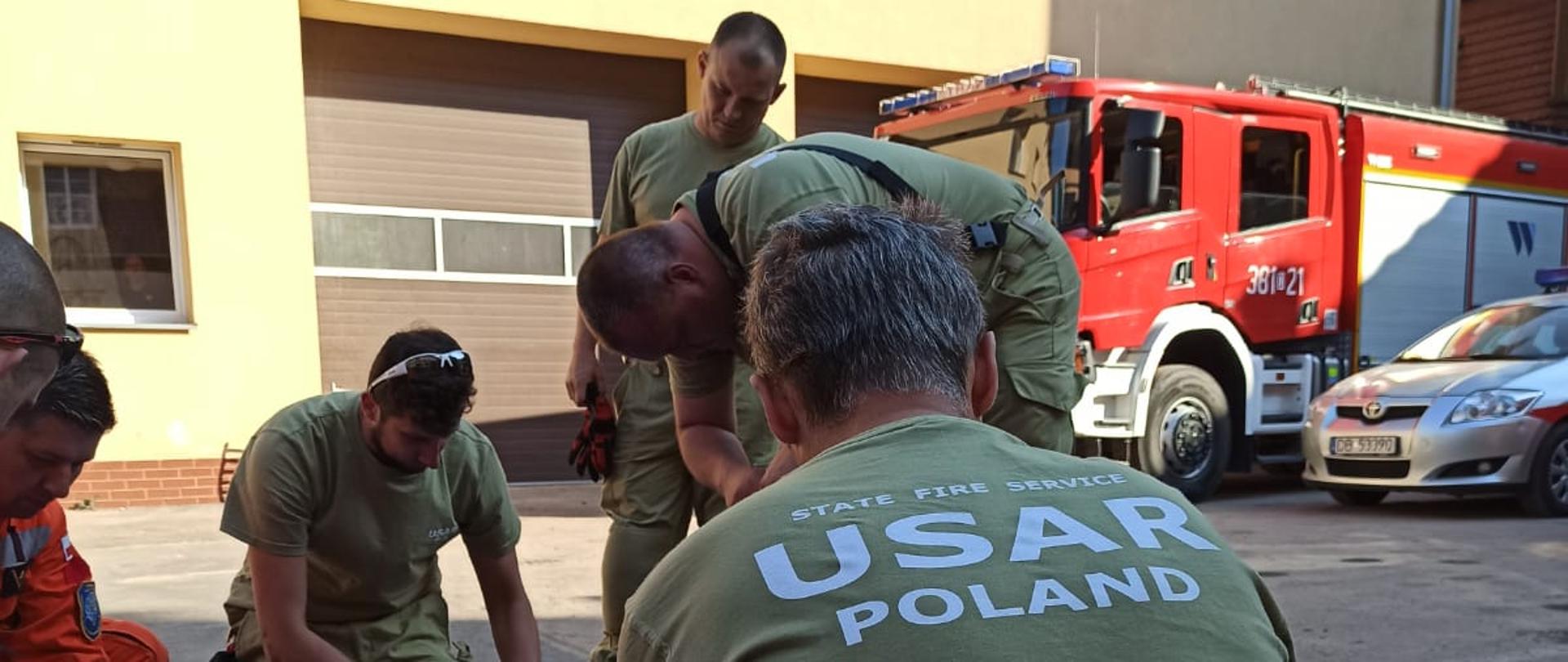 Inspekcja gotowości operacyjnej pododdziału Centralnego Odwodu Operacyjnego KSRG