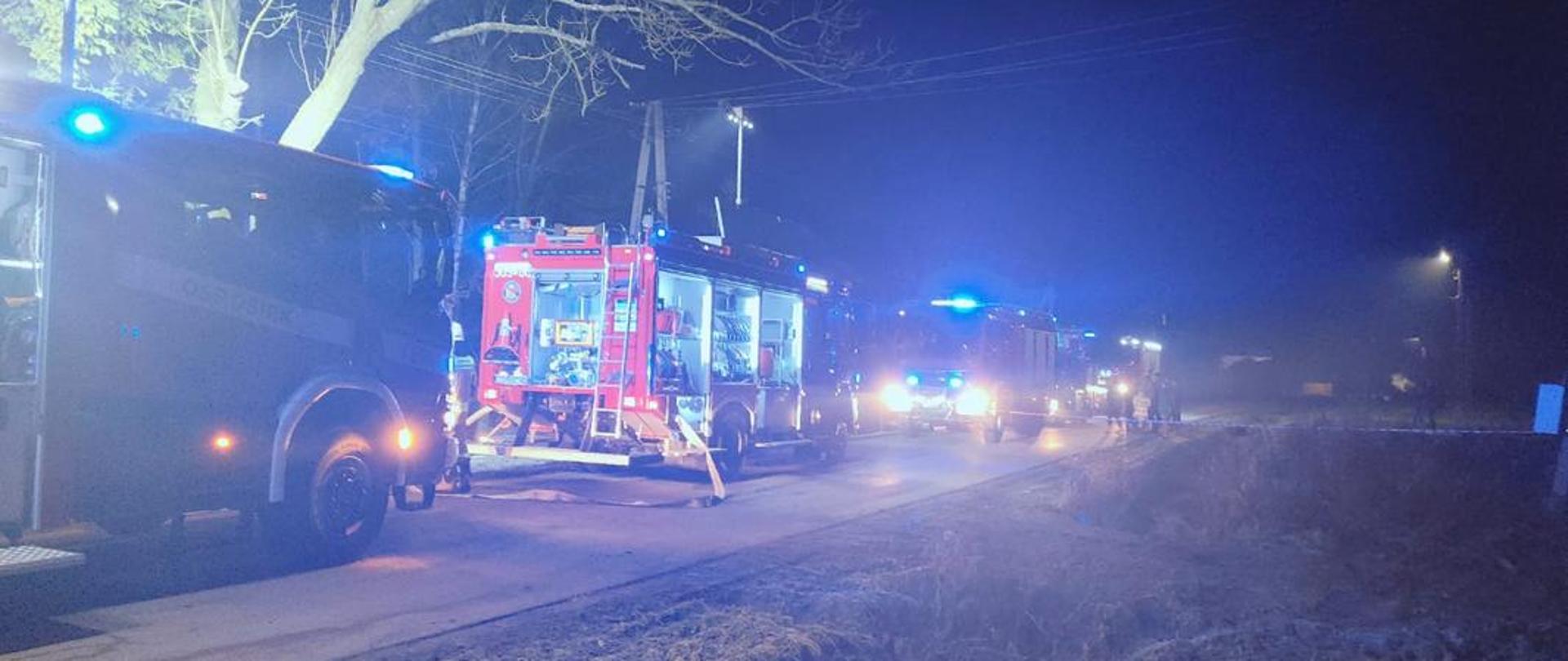 Działania Gaśnicze w miejscowości Suchowola