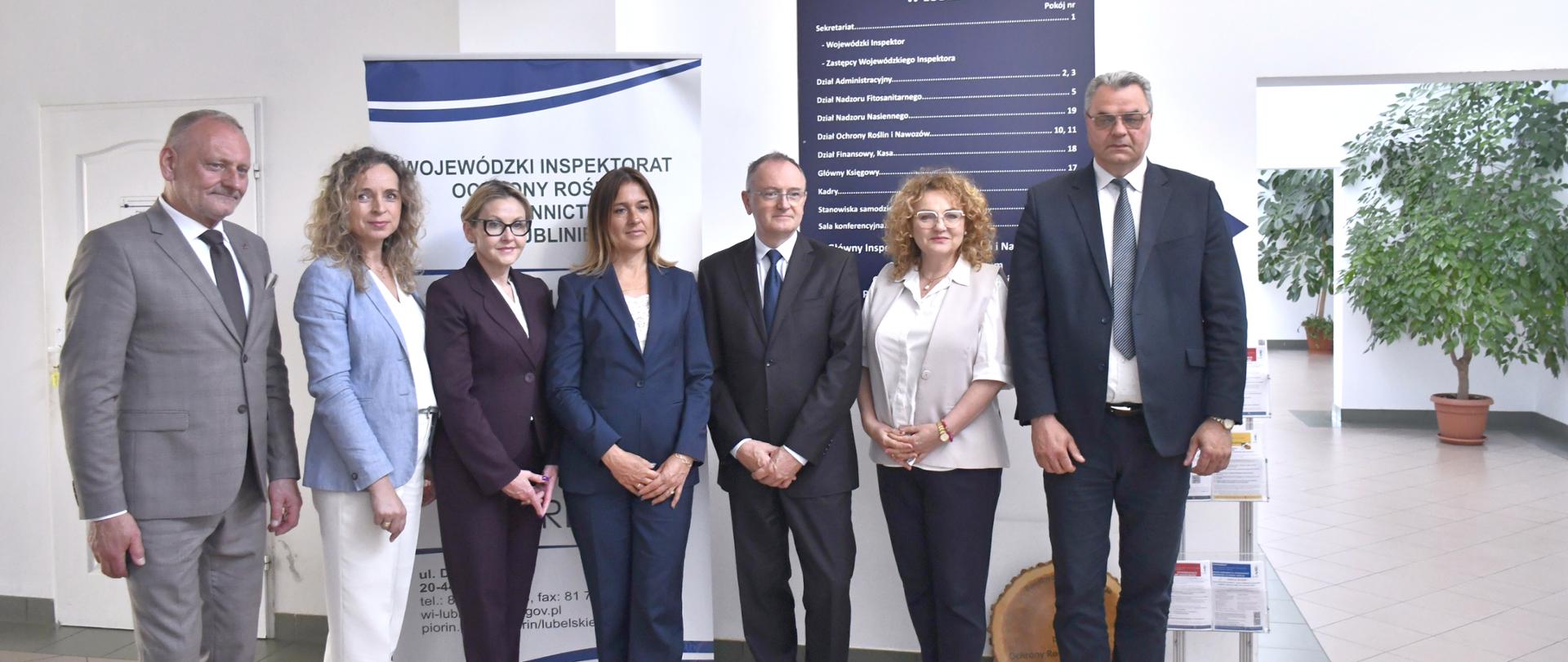 Pani Główny Inspektor Ochrony Roślin i Nasiennictwa w Wojewódzkim Inspektoracie ochrony Roślin i Nasiennictwa w Lublinie