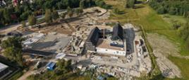 Realizacja budowy Centrum edukacji przyrodniczej MORGI.