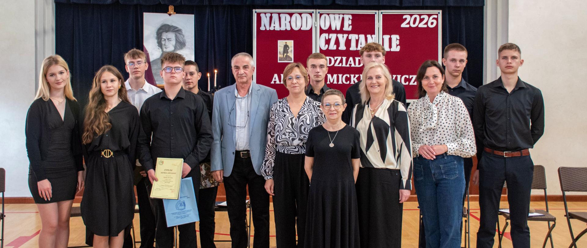 Narodowe Czytanie w ZSCKR w Starym Lubiejewie