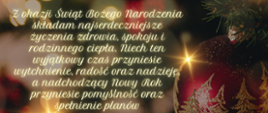 życzenia Bożonarodzeniowe