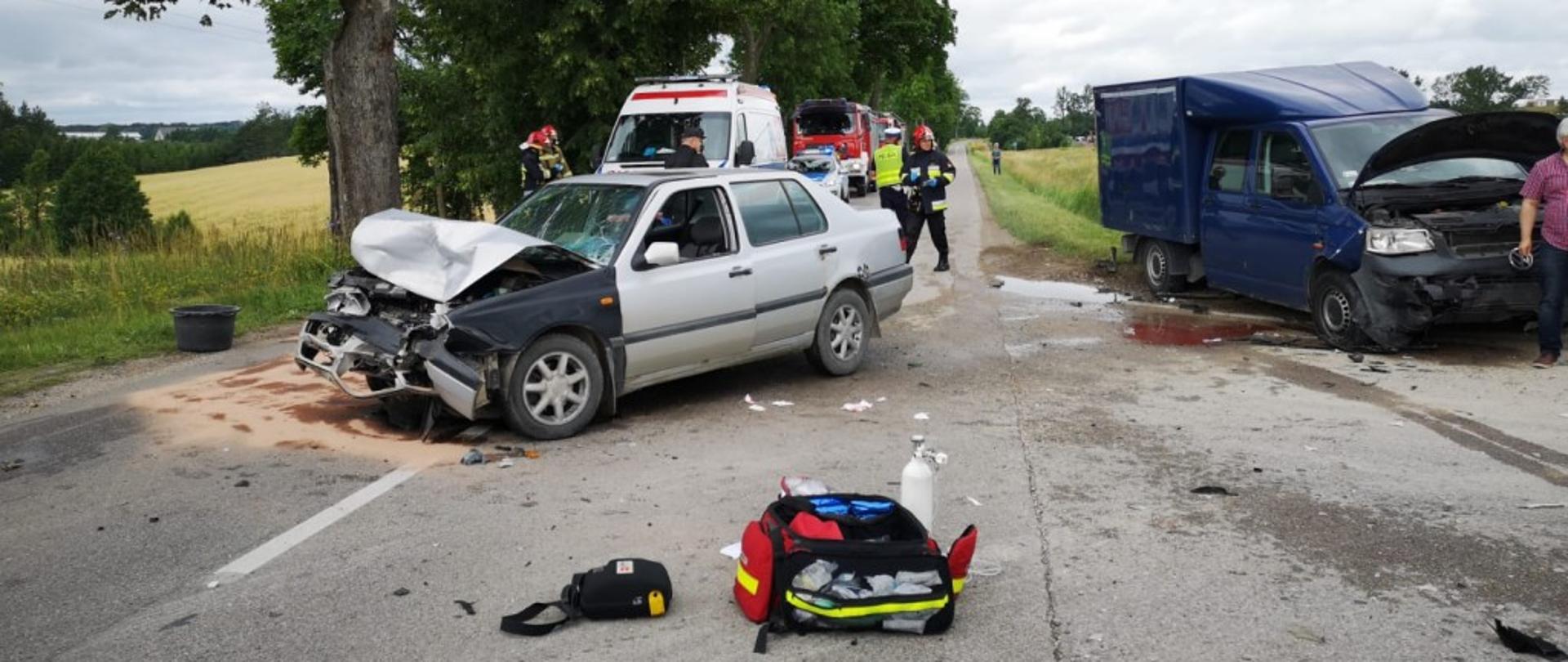 Zderzenie dwóch pojazdów 2