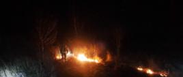 Stop pożarom traw - obraz skutków pożaru