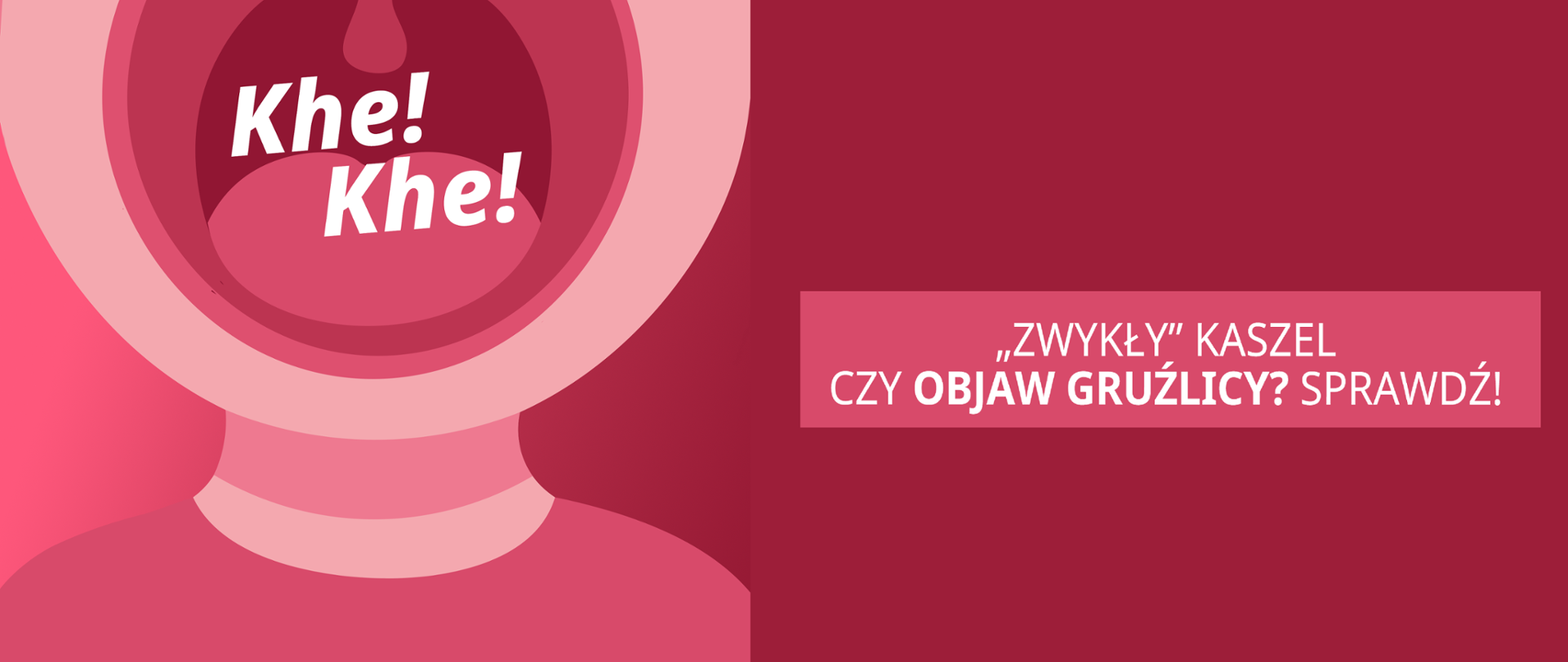 napis "ZWYKŁY" KASZEL CZY OBJAW GRUŹLICY ? SPRAWDŹ! kaszlące usta