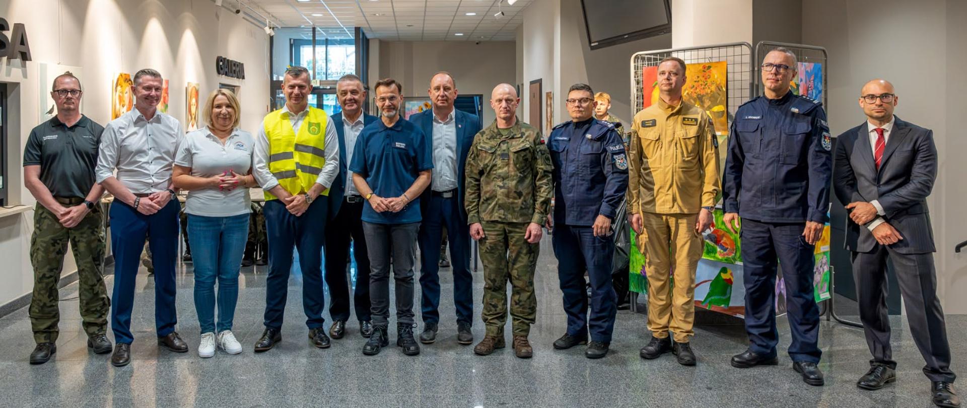Ćwiczenia z zakresu ochrony ludności i obrony cywilnej "Blackout 26" w województwie podlaskim